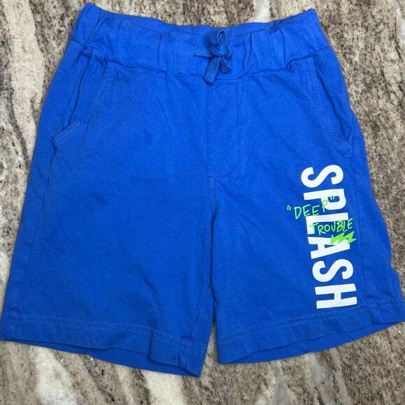 The United Colors of Benetton. Cotton Shorts, Elastic Drawstring Waist Boys 6-7 - Picture 9 of 9